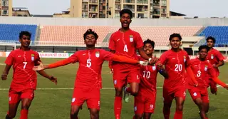 এএফসি অনূর্ধ্ব-১৭ এশিয়ান কাপ বাছাই: শ্রীলঙ্কাকে ৫ গোলে হারিয়ে বাংলাদেশের টানা দ্বিতীয় জয়